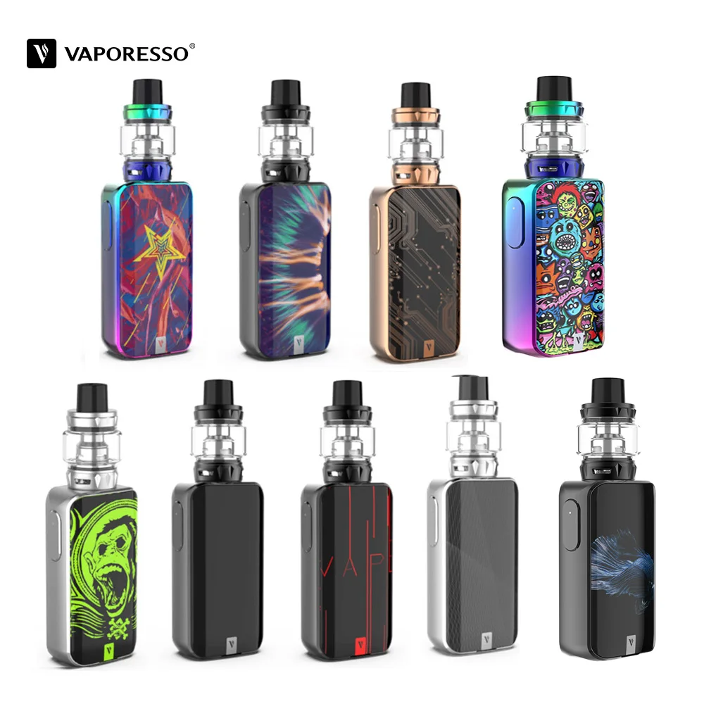 

Original Vaporesso Luxe S Kit No18650 Electronic Cigarette With 220W Box Mod 8ml Vape Atomizer For Upgrade Vaporesso LUXE Kit