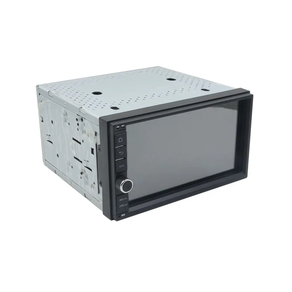 Cheap Android 9.0 car stereo 2 double din player gps nav wifi 7" touch screen In dash head unit Universal 1024*600 4