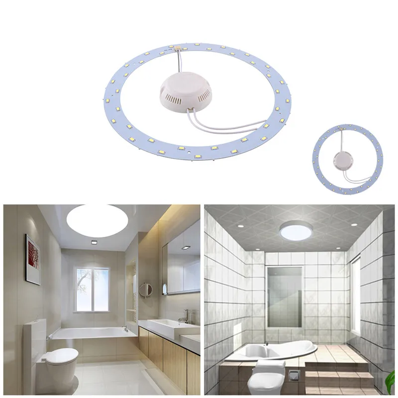  18W 36leds SMD 5730 LED Ring Panel Circle Light AC220V LED Round Ceiling Board Pure White Circular  - 32968595014
