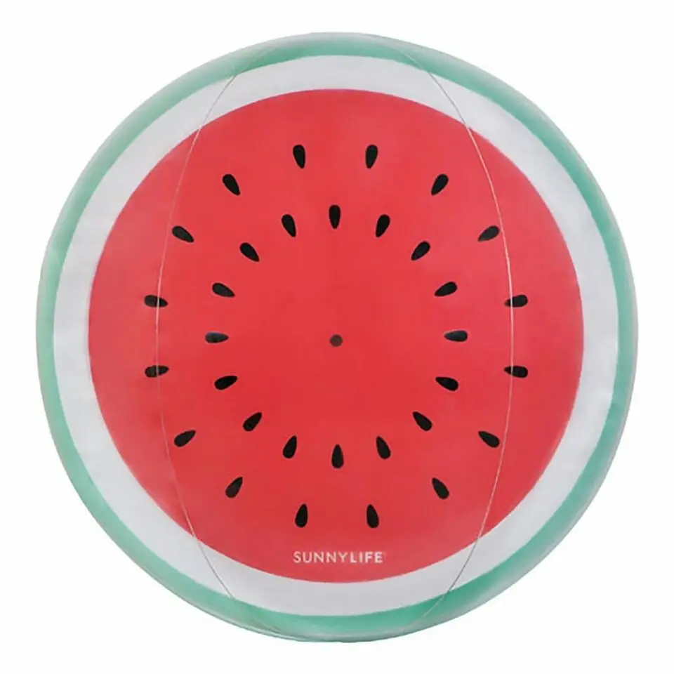 30 см 3D Арбуз Лимон надувной пляжный шар водные шары волейбол пляжные вечерние игрушки для взрослых детей наружные шары - Цвет: one piece watermelon