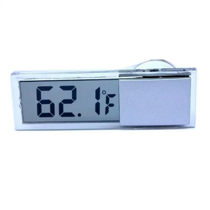 

Osculum LCD Car Digital Clock Auto Window Thermometer Celsius Fahrenheit 12v Car Digital Clock Car Accessories Styling