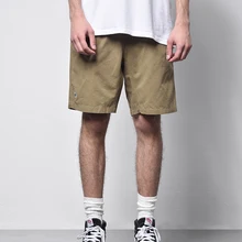 Мужские летние модные брюки спортивные шорты хип-хоп шорты в уличном стиле Повседневная Талия высокого качества однотонные хип-хоп