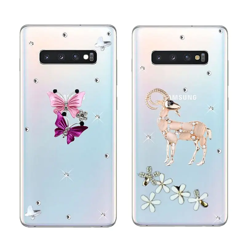 

Bling Rhinestone Case for Samsung Galaxy S10 Plus S10e S8 S9 M30 M20 M10 Note 9 8 5 J6 J4 Plus J3 J7 J8 A6 A7 A8 A9 2018 Shell