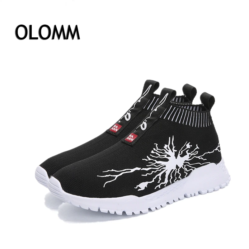 Мужская обувь для взрослых Chaussures Hommes дышащая Повседневное пара носки удобные