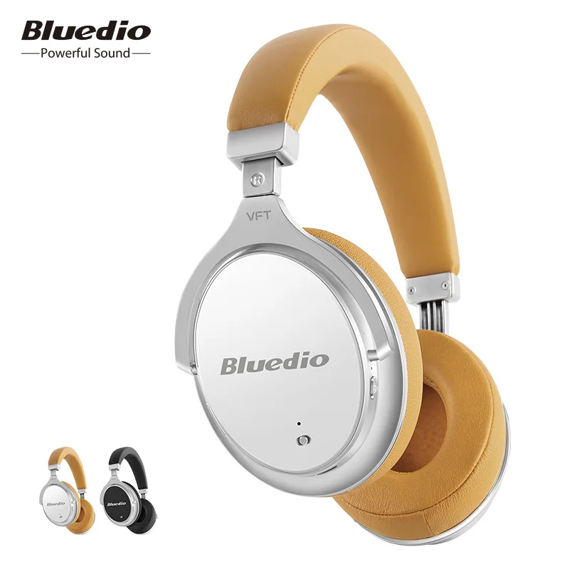 2017 New Bluedio F2 Active Noise Cancelling Wireless Bluetooth Headphones wireless Headset with Microphone for phones