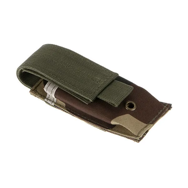 Тактические сумки Molle клип подсумок для одного магазина пистолет Mag мешок для USUG 30 круглый - Цвет: Woodland Camo