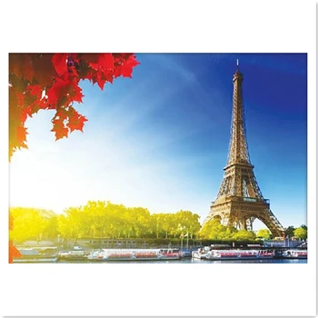 

New Eiffel Tower Diamond cross-stitch kit Decor Cross diamond rhinestone stick Painting square Drill full rhinestone diamond