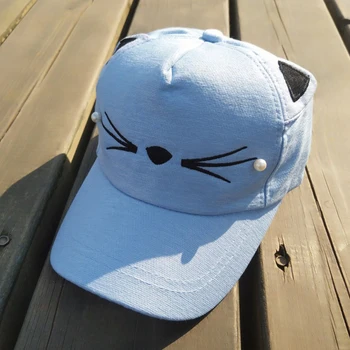 

Baby boy hats Baby Girl Hat Baseball cap Cartoon Cat Design Baby Hat Baseball Cap Cute Baby Boys Girls Summer Sun Hat Spring