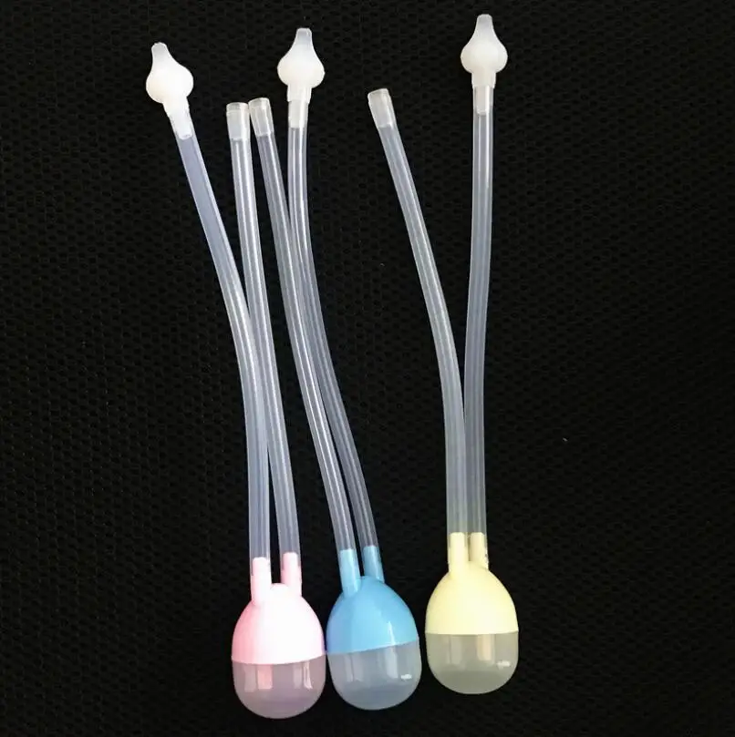

2019 Newborn Baby Safety Nose Cleaner Vacuum Suction Nasal Aspirator Flu Protections