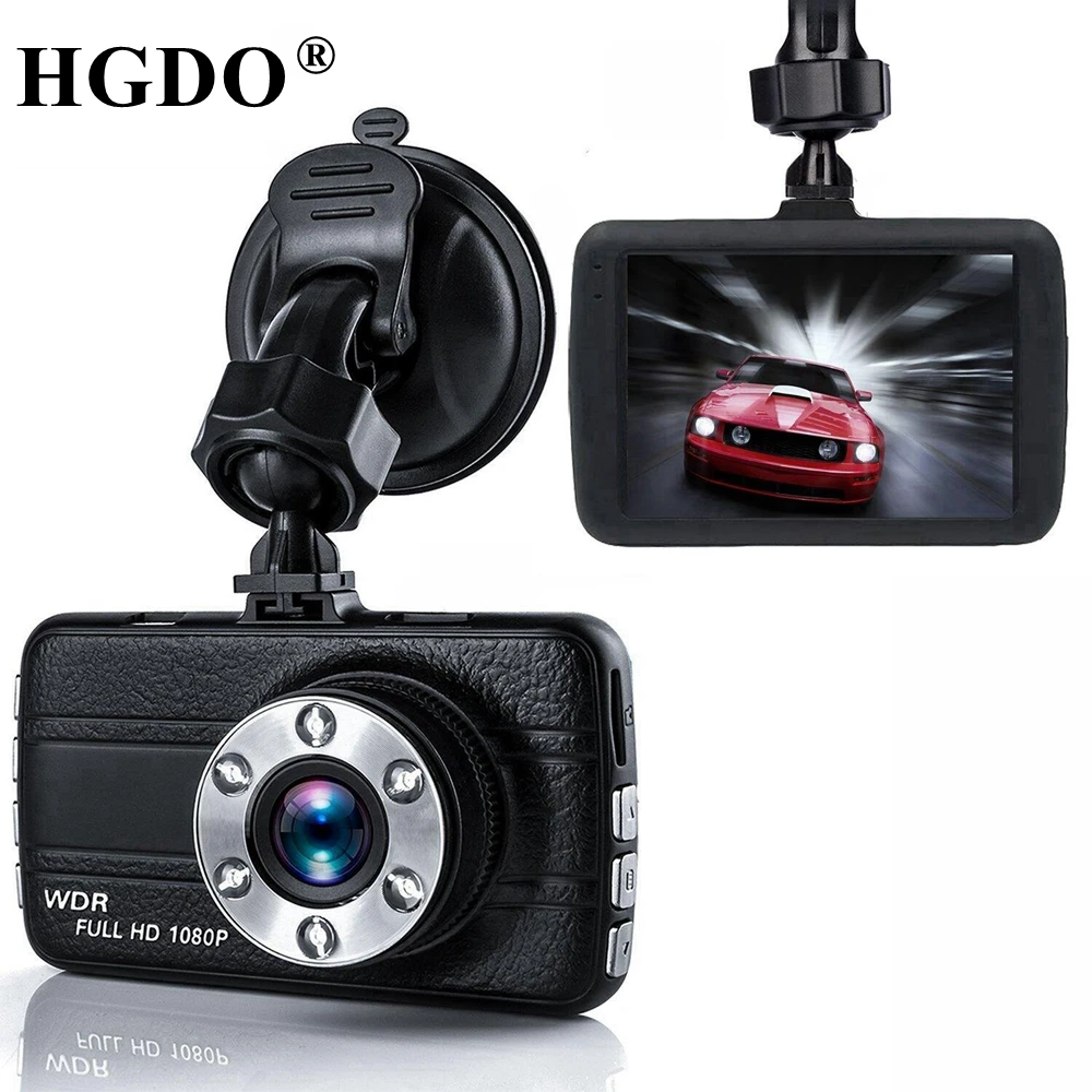 

2017 Car dvr Original dash cam Novatek auto camera 1080P 3" full hd WDR dash camera dvrs video recorder registrar car detector