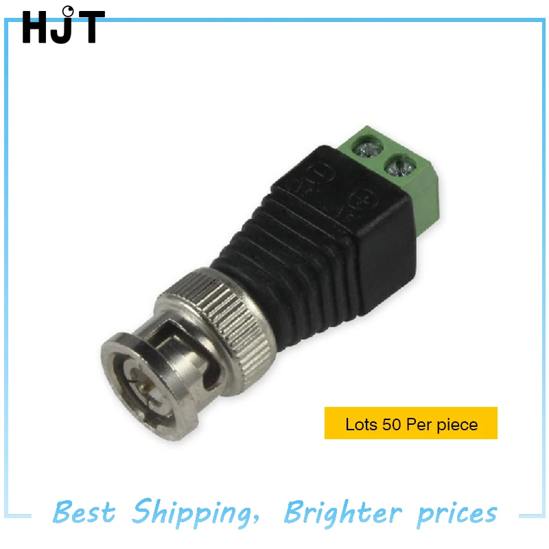 

50pcs/lot CCTV BNC accessories Professional female DC Power converter for CCTV security cameras AC14