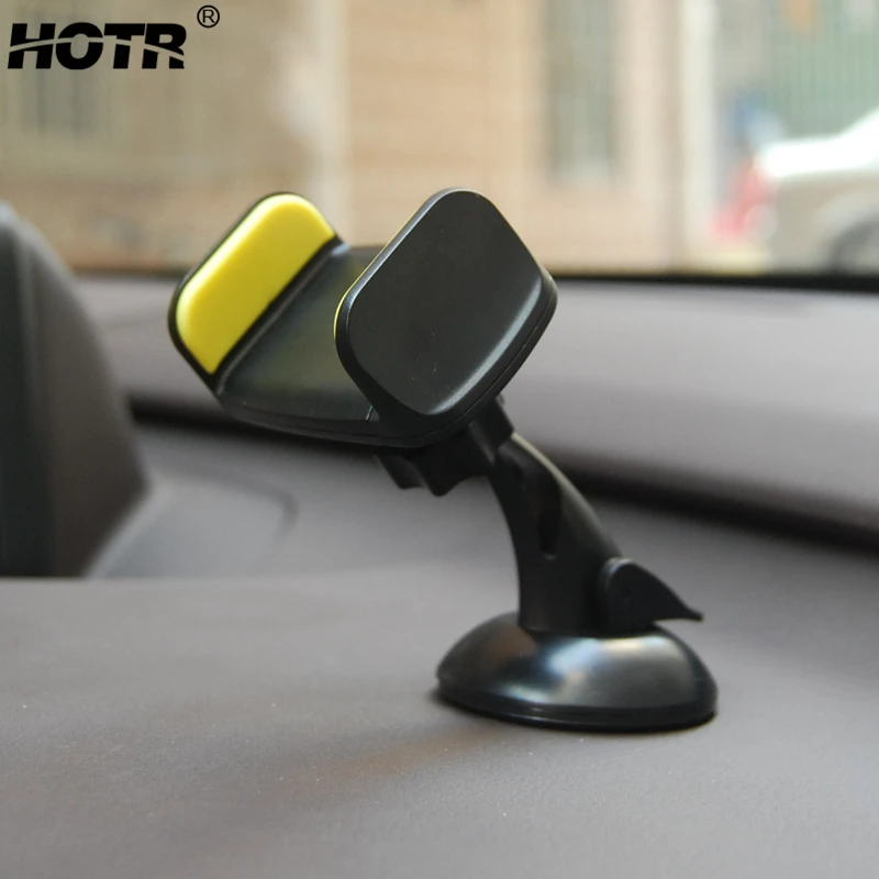 

Strong Hold Dashboard Windshield Car Phone Phone Silicone Gel Pad Car Holder 360 Rotatable Support GPS Display Bracket Holder