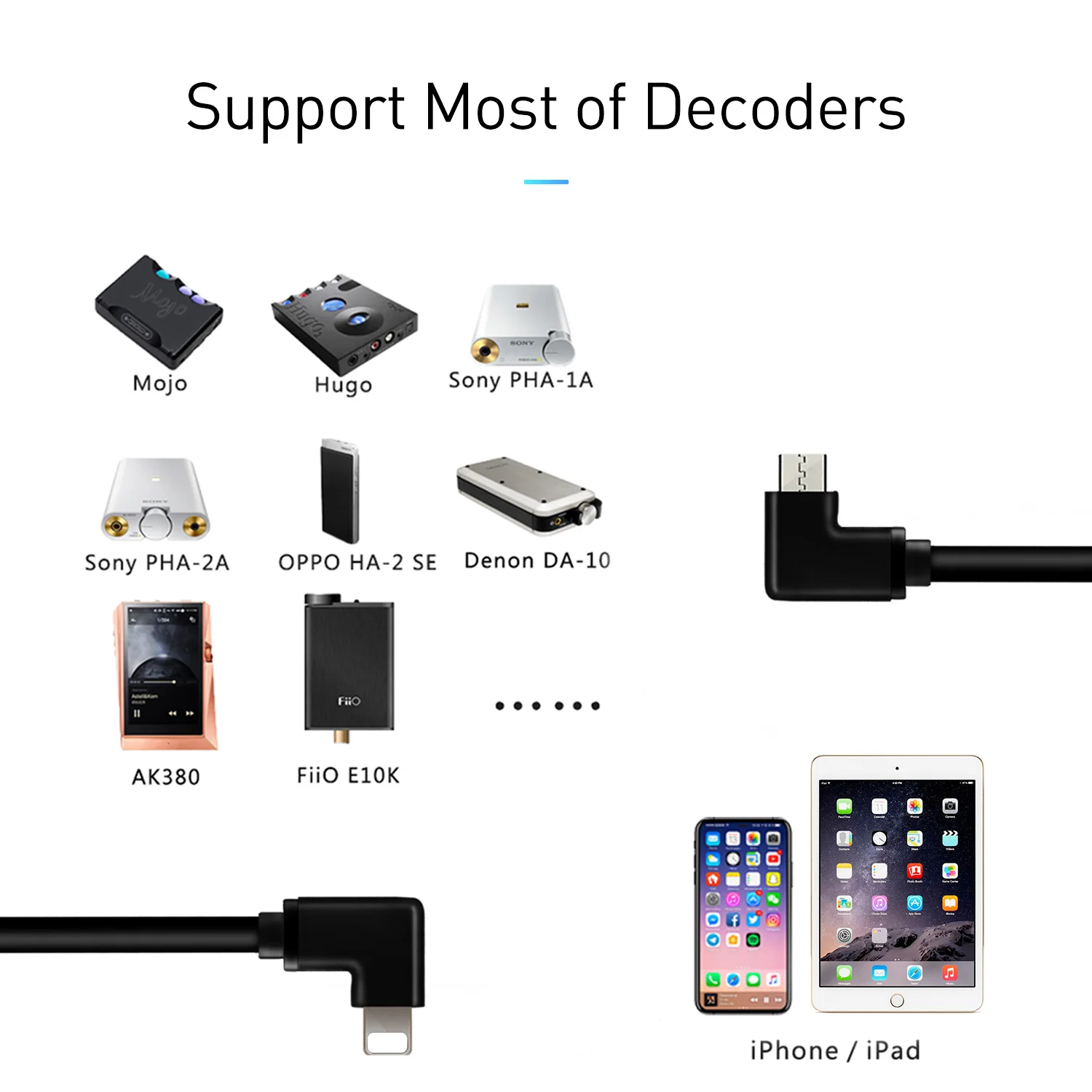 graus, para lightning a micro usb, para