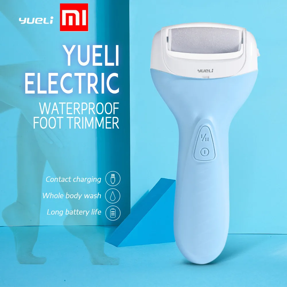 

Xiaomi Yueli Electric Foot File Foot Dead Skin Remover Rechargeable Waterproof IPX7 Foot Trimmer Skin Care Device
