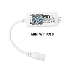 DC5V-28V мини wifi RGB/RGBW светодиодный контроллер смартфон беспроводной пульт управления Bluetooth музыкальный контроллер для светодиодной полосы