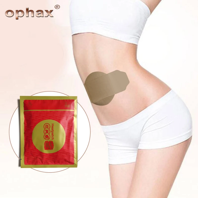OPHAX 2 шт. самонагревающийся пластырь для похудения Китайский травяной пластырь для потери веса в пупок сжигание жира женская Брюшная область живот продукты для похудения