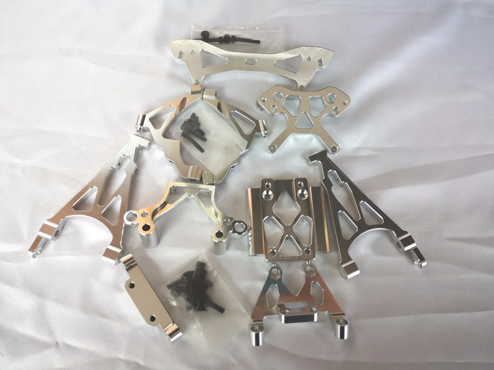 

Front Alloy Parts Kit, towers, bulkhead, supports, brace and rear shock tower set for HPI BAJA 5B ,KM BAJA ,ROVAN BAJA