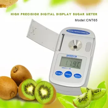 

Lu Heng biological fruit sugar meter digital high precision measuring instrument of cutting liquid sugar sweetness tester 0-65%