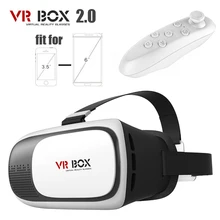 Venta caliente google caja de cartón vr ii 2.0 versión de realidad virtual 3d movie game gafas de cristal 3d para iphone android teléfono móvil