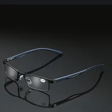 Мужские очки для чтения из титанового сплава с металлической оправой, очки по рецепту дальнозоркости+ 1,0+ 1,5+ 2,0+ 2,5+ 3,0+ 3,5+ 4,0