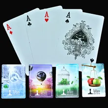 1 шт. покер ПВХ Водонепроницаемый Пластик игральных карт углу небольшой шахматы