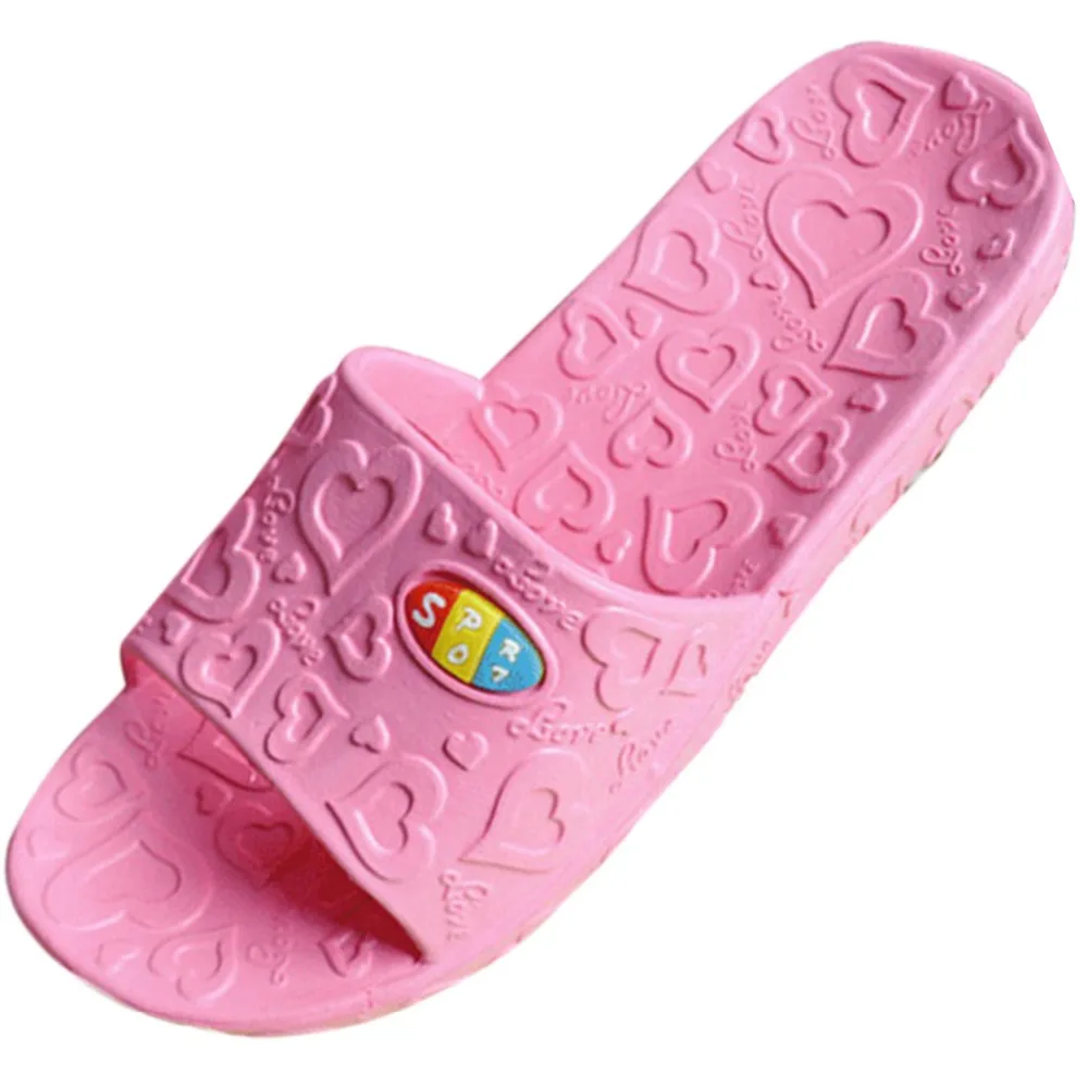 

EVA Summer Floor Slippers Comfortable Home Slippers Indoor Family Bathroom Bath Sandals Slippers
