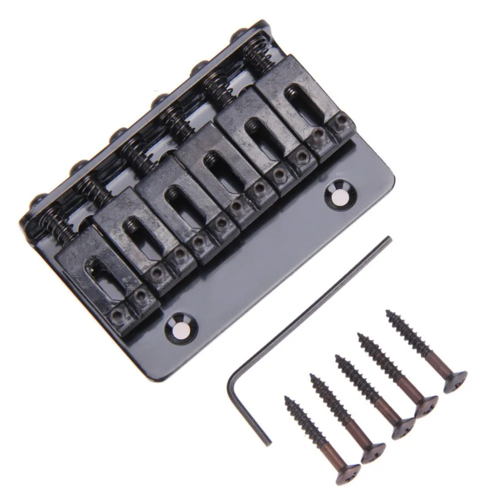 6 Saddle Hardtail Bridge Top Load 65mm with 5pcs screws 1pc Wrench