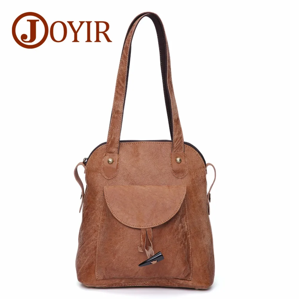 

JOYIR Backpack Female Genuine Leather Women Backpacks Schoolbag For Girls Large Capacity Ladies Shoulder Bag Female Bags 3011