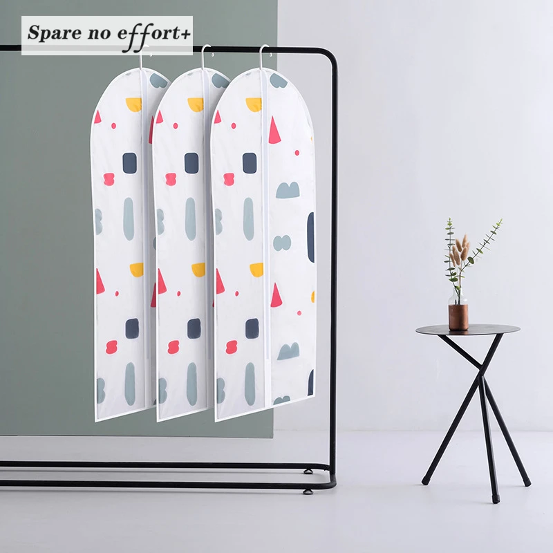 فراغ أكياس تخزين الملابس حقيبة الملابس دعوى معطف الغبار حالة الغطاء الحامي خزانة للملابس منظم