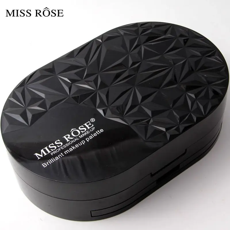Профессиональная 130 цветов трапециевидная палитра теней для век мерцающие тени для век матовый набор для макияжа женская косметическая палитра для макияжа Miss Rose
