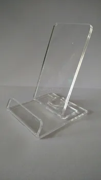 

50pcs Clear Acrylic Mobile cell phone display holder stand rack New style