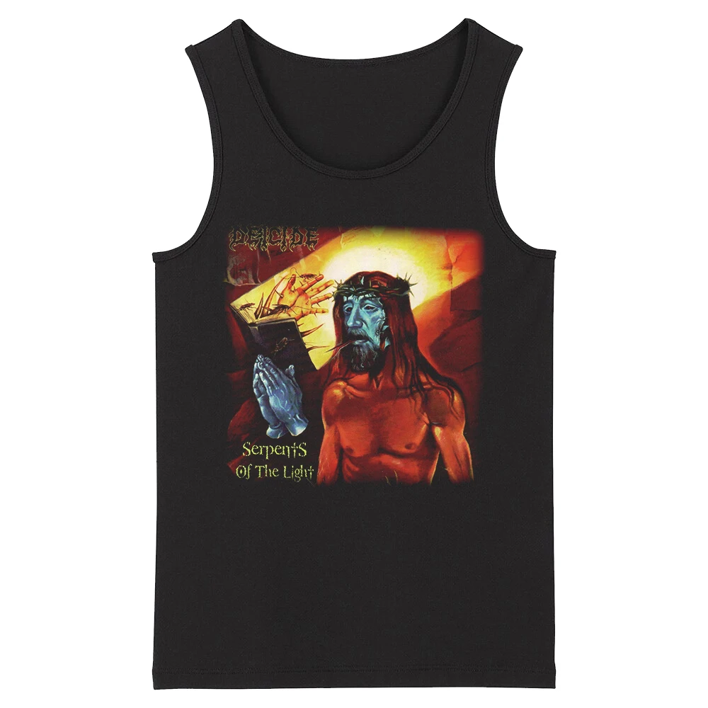 

Bloodhoof Deicide Grindcore Hard Rock HardMetal Deathcore Men's New Tank Tops Asian Size