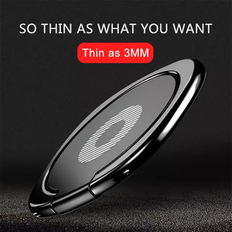 

Universal Phone finger ring holder 360 Degree stand for iPhone X 7 6 plus Samsung Xiaomi Smartphone Tablet plain bague anillos