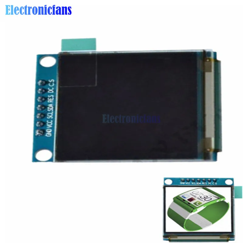 1,5 дюймов 7PIN полноцветный OLED модуль экран дисплея SSD1351 привод IC 128(RGB)* 128 SPI интерфейс для 51 STM32 Arduino