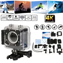 snowshine2#4501 Bike Bicycle Computer Camera Ultra HD 4K Wifi 16MP 1080P Waterproof Sports Action Cam Camera DV DVR Camcorder