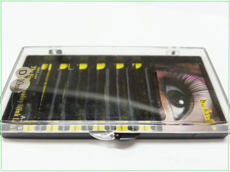 

New Arrival,Human Hair Special Eyelash Extension,D curl and Soft, 0.07Thick,8/10/12mm Mix Length High Quality free shipping