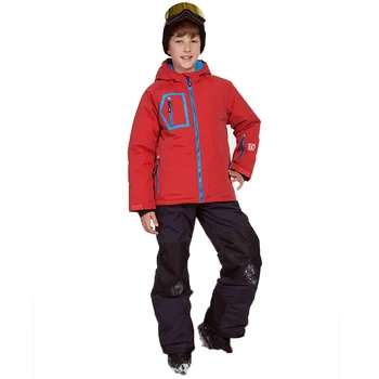 

Warm Children Set Winter Boys Ski Suits Waterproof Jacket and Pants Ski Snowboard Suit Thicken Boys Clothing Outdoor