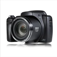 Half-DSLR Professional Digital Camera 35X Optical Zoom HD Photo Potografica High Definition 3 Inch Screen With Strap Macro Mode