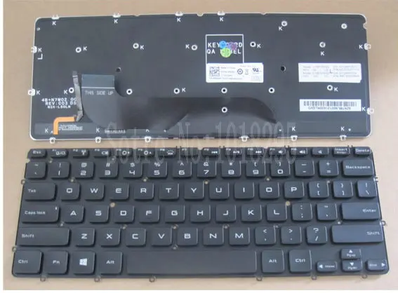 Клавиатура для ноутбука DELL XPS 12 13 13D 13R L321X L322X 0MH2X1 L221 L321 L322 XPS13R XPS13D английская