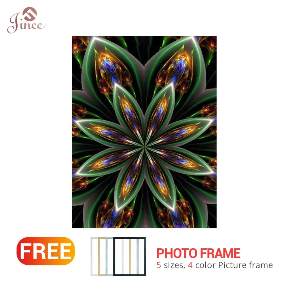 

5D DIY Diamond Embroidery Abstract Flowers Diamond Painting Cross Stitch square Rhinestone Diamond Mosaic Unfinished Home Decor