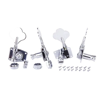 

New 4 PCS String Tuning Pegs Machine Heads for Electric Bass 4R