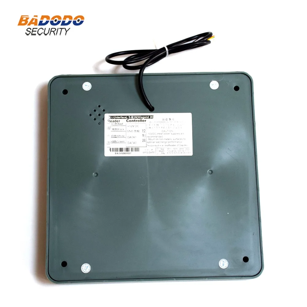 Водонепроницаемый считыватель карт EM ID RFID среднего диапазона 65 ~ 105 см 125 кГц с