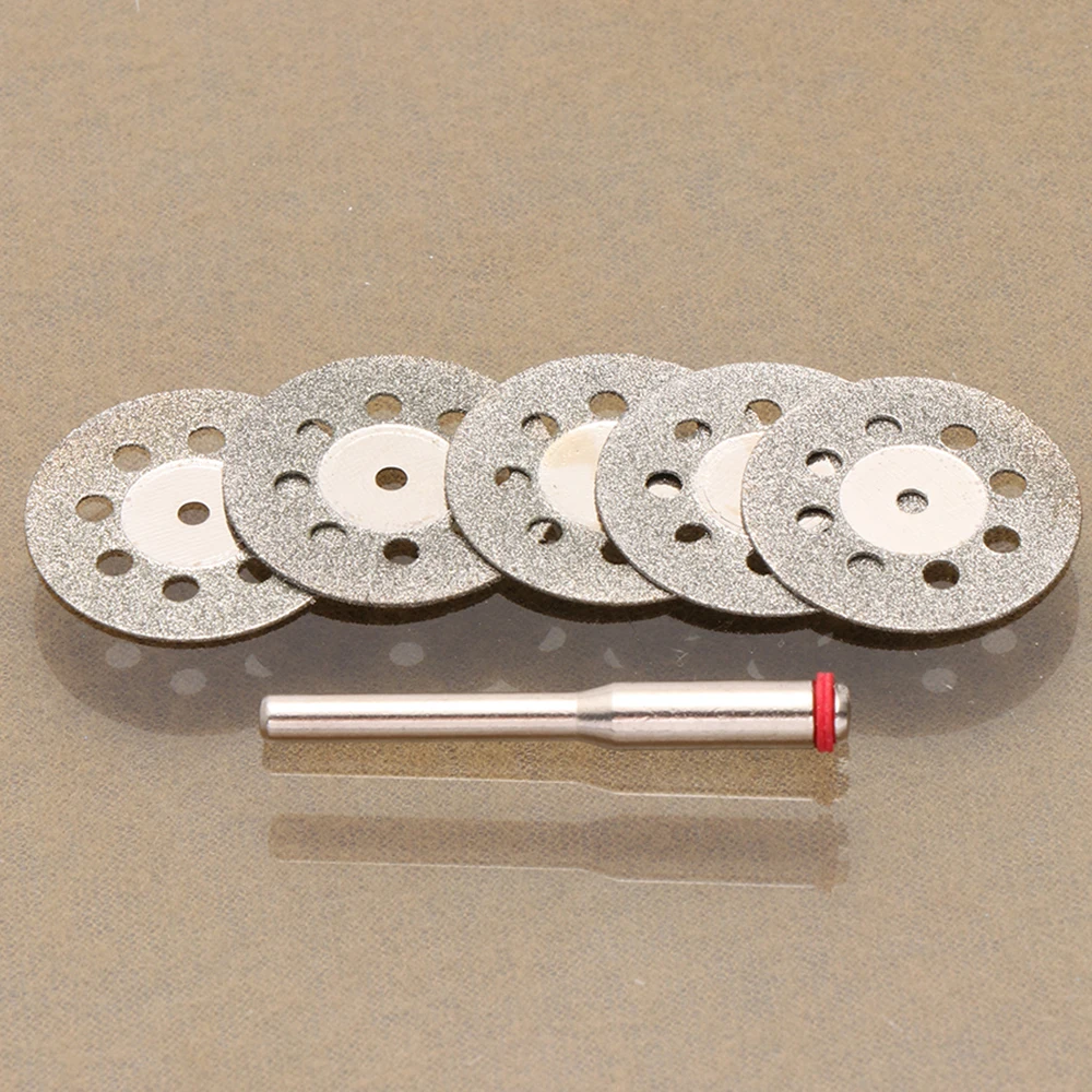 

1Set Metal Useful 18 mm Emery Rotary Tools With A Rod Nice Sharp Rotary Diamond Cutting Disc