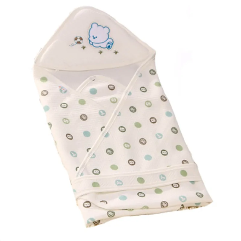 

Spring Summer Baby Sleeping Bag Newborn Swaddle Wraping Cloth Bath Blankes Swaddle Bathrobe Slumber Bag Envelope Slaapzak