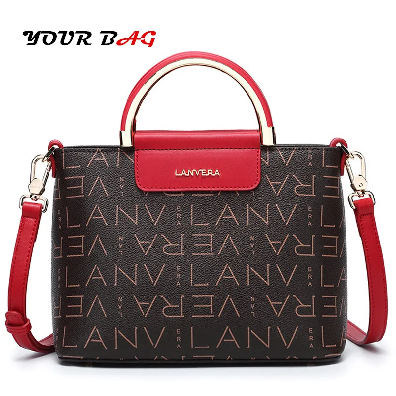 

UBAG 2018 luxury Bags For Women PVC Leather Shoulder Messenger Bag Square Large Space Female printing Handbag bag Clutch ladies