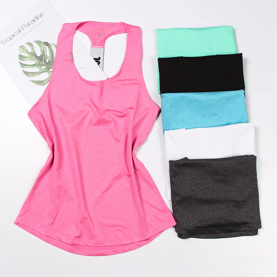  Professional Yoga Top Vest Sleeveless Sport Shirt Women Running Gym Shirt Women Sport Jerseys Fitne