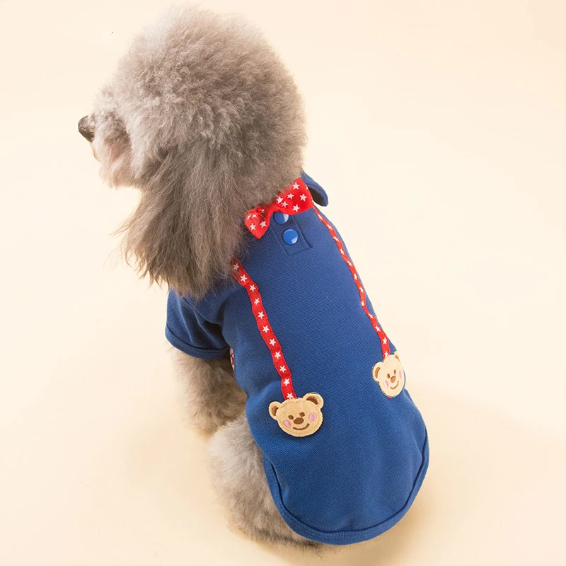 Одежда для собак Roupa водонепроницаемый жилет собаки Pequeno Bear дешевая одежда