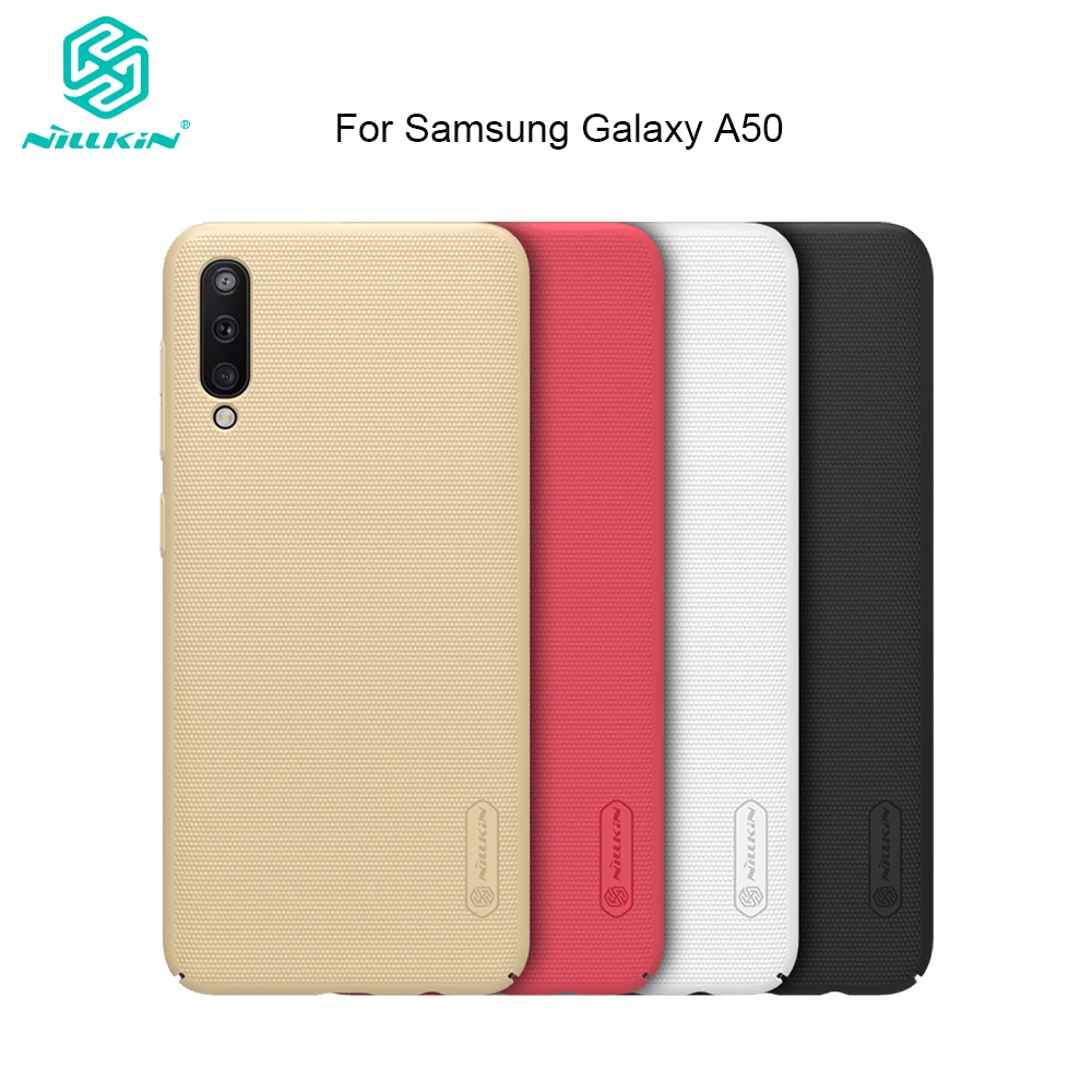 Чехол Nillkin для Samsung Galaxy A50 жесткий матовый защитный чехол из поликарбоната задняя