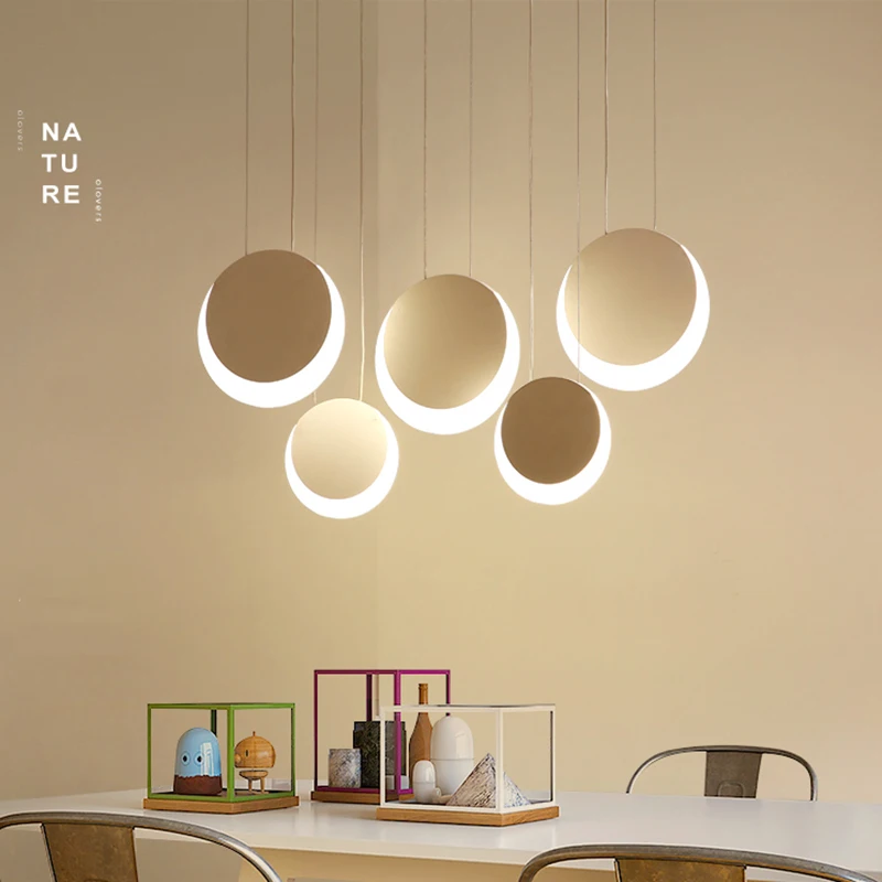 

Hanging Deco DIY Modern Led Pendant Chandelier For Dining Room Kitchen Room Bar suspension luminaire suspendu Pendant Chandelier