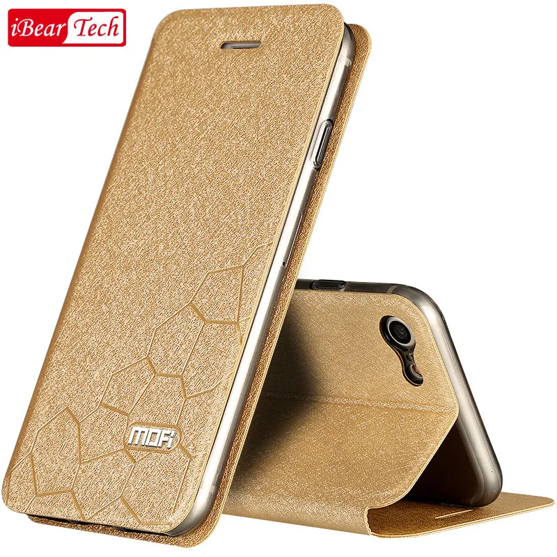 mofi for iphone 7 case silicon leather back case cover 4 7 flip for iPhone7 plus